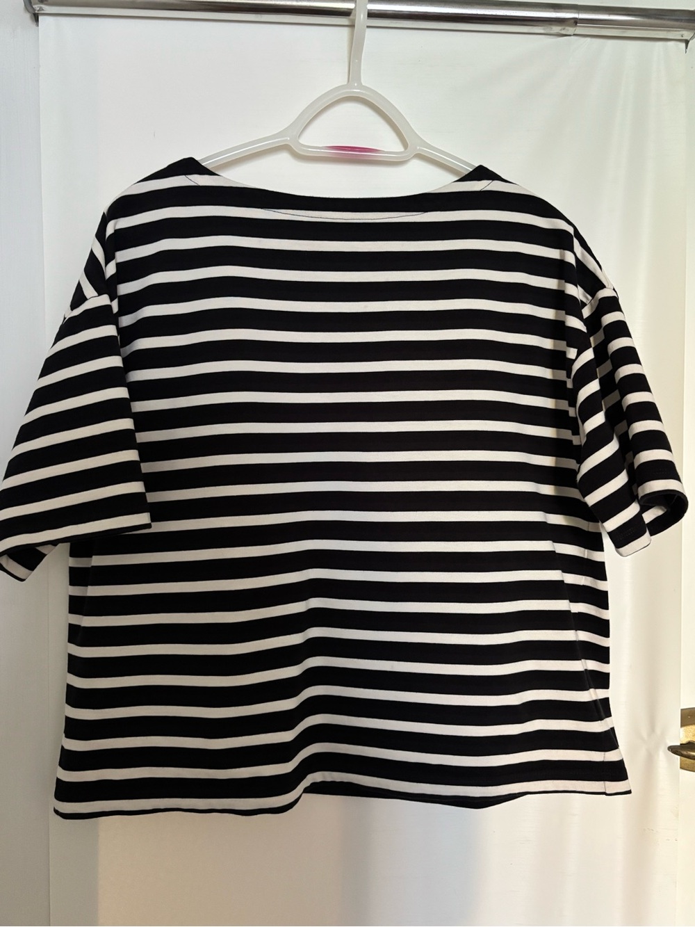 Black & White Striped Short Sleeve Tee